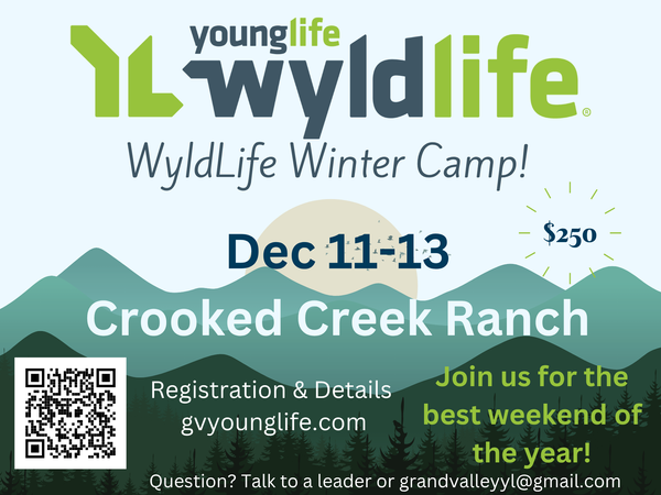 Camp Trip Image - WyldLife Winter Camp Dec 11-13